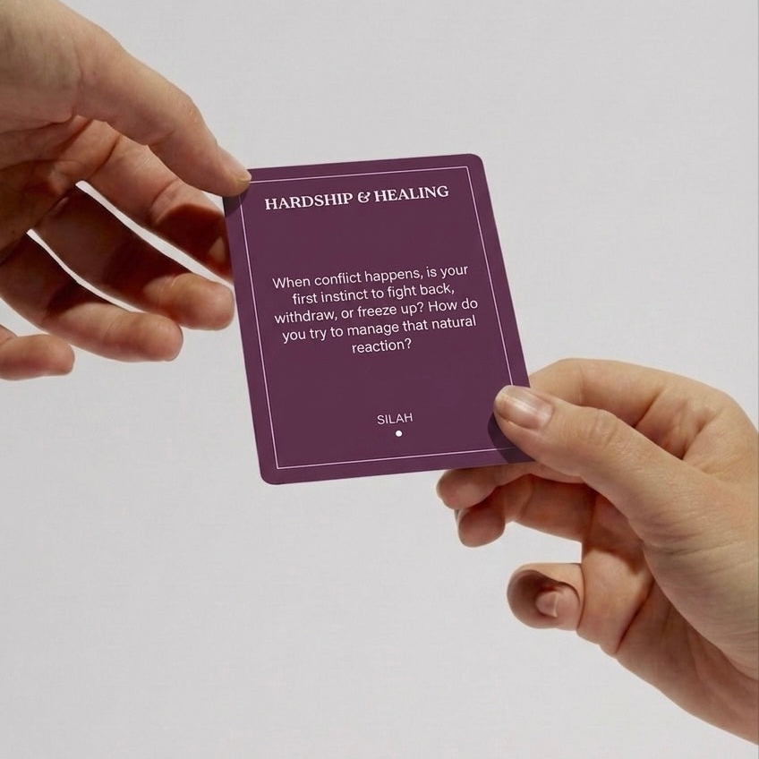 Muslim Marriage Prep Kit: Islamic Conversation Cards & Reflective Journal