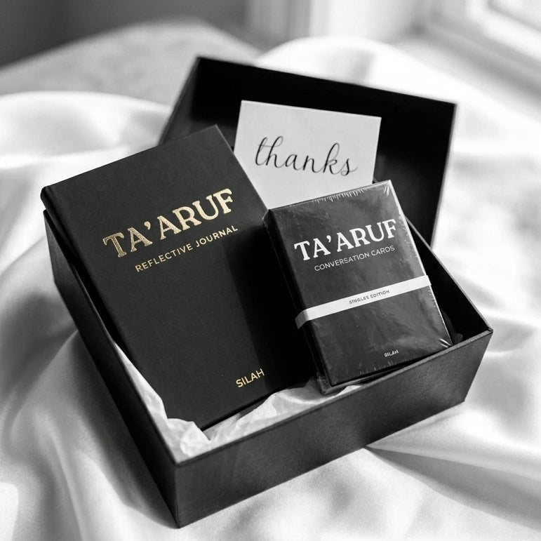 Muslim Marriage Prep Kit: Islamic Conversation Cards & Reflective Journal